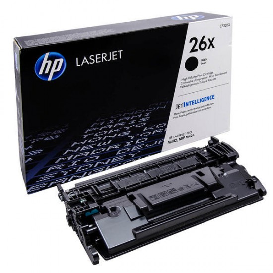 Originali kasetė HP LaserJet Pro 26X (CF226X) Originali kasetė HP LaserJet Pro 26X (CF226X)