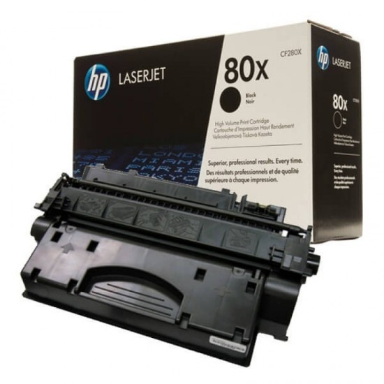 Originali kasetė HP LaserJet Pro 80X (CF280X) Originali kasetė HP LaserJet Pro 80X (CF280X)