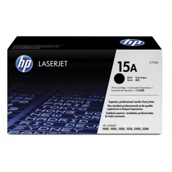 Originali kasetė HP LaserJet 15A (C7115A) Originali kasetė HP LaserJet 15A (C7115A)
