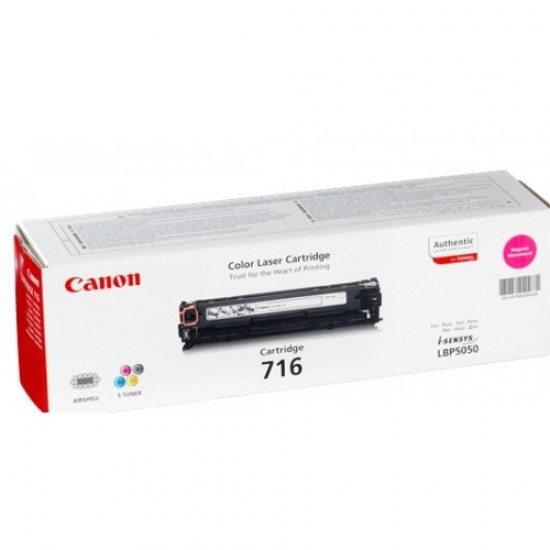 Originali spausdintuvo kasetė Canon Cartrige 716 M Originali spausdintuvo kasetė Canon Cartrige 716 M