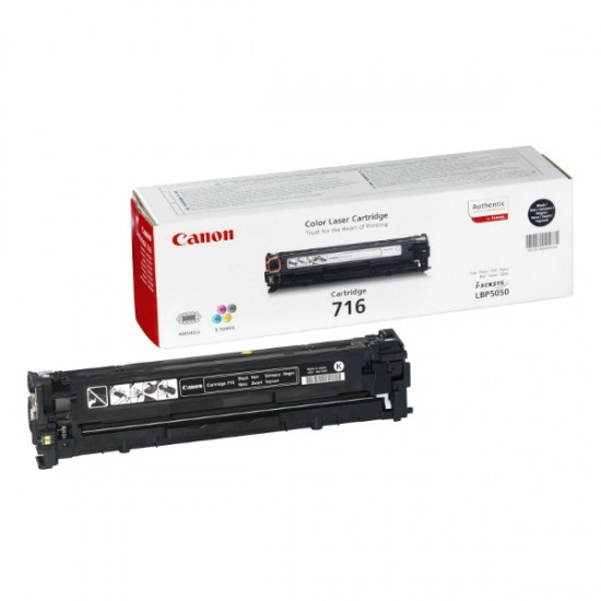 Originali spausdintuvo kasetė Canon Cartrige 716 BK