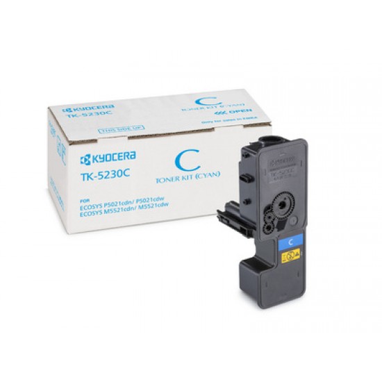 Originali kasetė Kyocera (TK-5230C) Originali kasetė Kyocera (TK-5230C)
