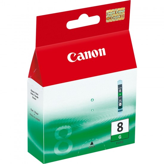 Originali rašalinė kasetė Canon Ink CLI-8 Green