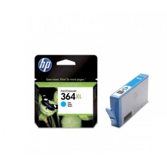 Originali rašalinė kasetė HP Ink No.364 XL Cyan Originali rašalinė kasetė HP Ink No.364 XL Cyan