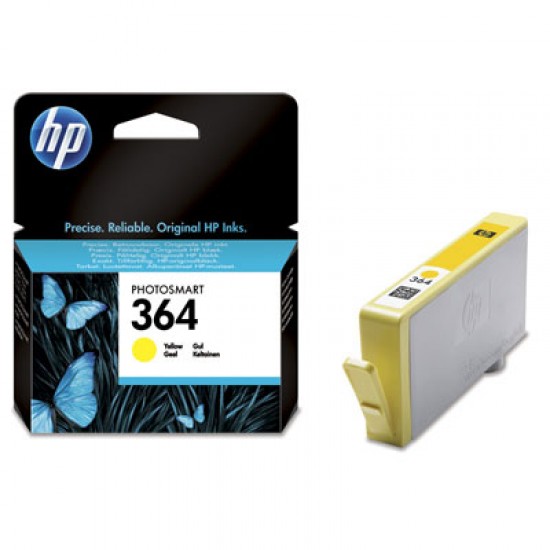 Originali rašalinė kasetė HP Ink No.364 Yellow