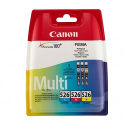 Originali rašalinė kasetė Canon Ink CLI-526 Multipack C/M/Y Originali rašalinė kasetė Canon Ink CLI-526 Multipack C/M/Y