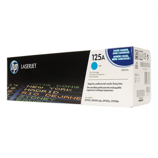 Originali kasetė HP Color LaserJet 125A (CB541A) Originali kasetė HP Color LaserJet 125A (CB541A)