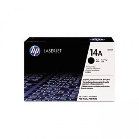 Originali kasetė HP LaserJet Enterprise 14A (CF214A) Originali kasetė HP LaserJet Enterprise 14A (CF214A)