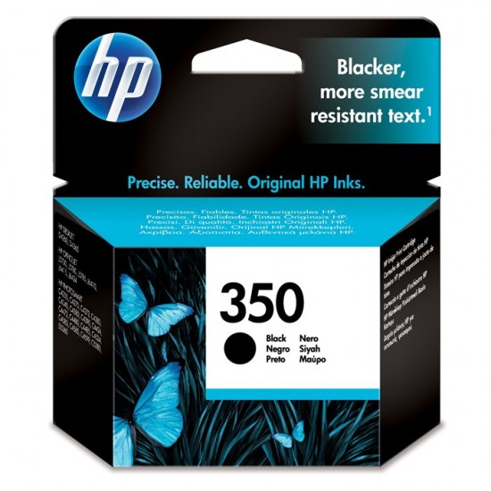 Originali rašalinė kasetė HP Ink No.350 Black Originali rašalinė kasetė HP Ink No.350 Black
