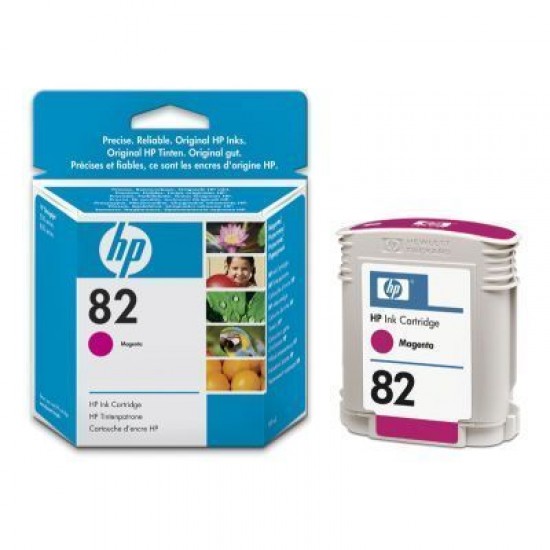 Originali rašalinė kasetė HP Ink No.82 Magenta
