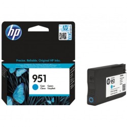 Originali rašalinė kasetė HP Ink No.951 Cyan Originali rašalinė kasetė HP Ink No.951 Cyan