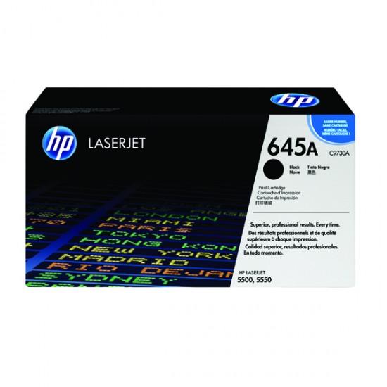 Originali kasetė HP Color LaserJet 645A (C9730A) Originali kasetė HP Color LaserJet 645A (C9730A)