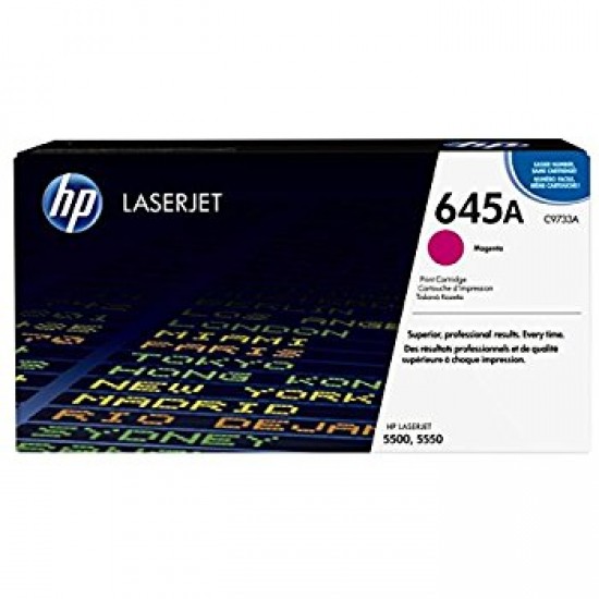 Originali kasetė HP Color LaserJet 645A (C9733A) Originali kasetė HP Color LaserJet 645A (C9733A)
