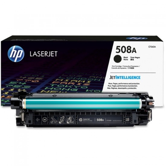 Originali kasetė HP Color LaserJet 508A (CF360A) Originali kasetė HP Color LaserJet 508A (CF360A)