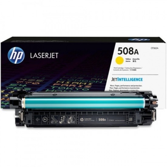 Originali kasetė HP Color LaserJet 508A (CF362A) Originali kasetė HP Color LaserJet 508A (CF362A)