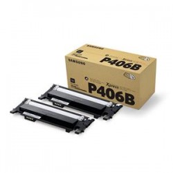 Originali spausdintuvo kasetė Samsung Cartridge Twin-Pack Black CLT-P406B/ELS Originali spausdintuvo kasetė Samsung Cartridge Twin-Pack Black CLT-P406B/ELS